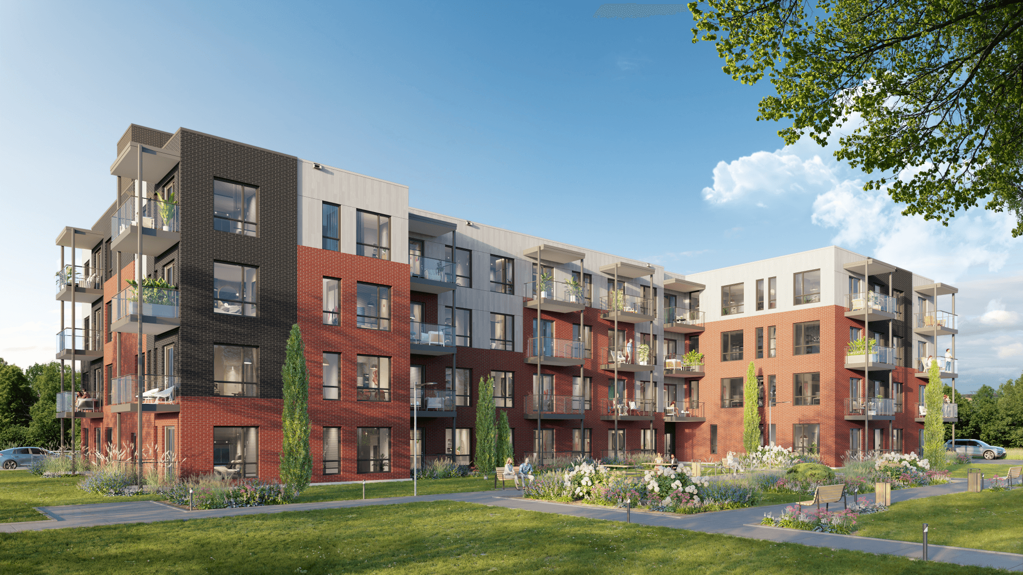 Le projet Le Picardie et ses espaces verts